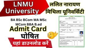 LNMU Admit Card 2026