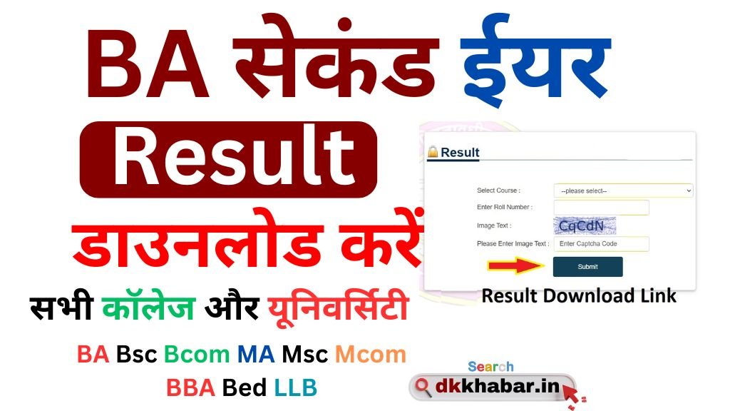 BA Second Year Result