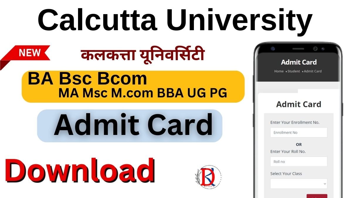 Calcutta University Admit Card 2026