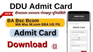 DDU Admit Card