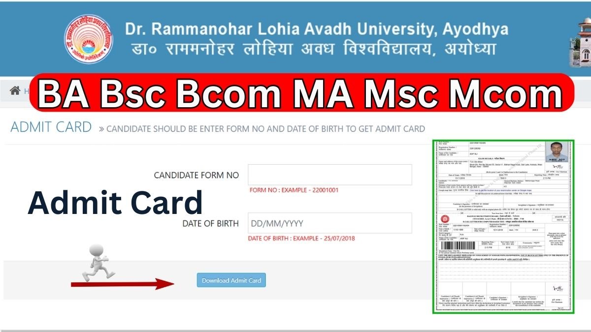 Avadh University Admit Card 2026