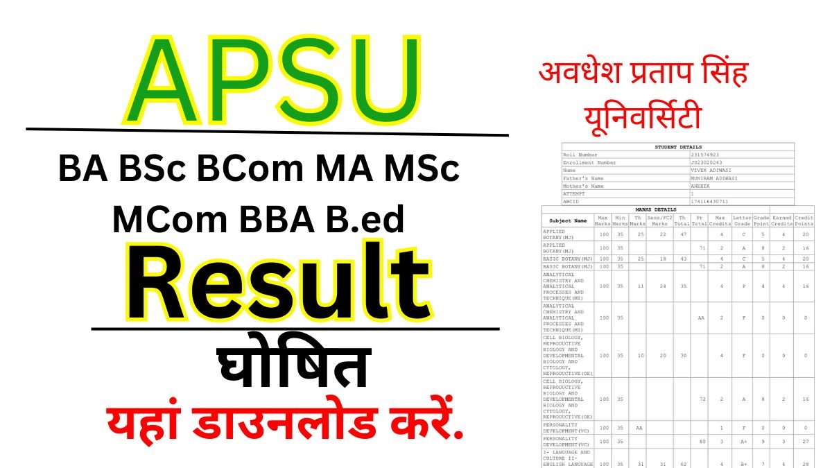 APSU Result