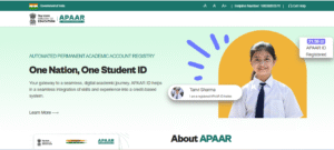 APAAR ID Registration 2025