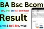 BA/Bsc/Bcom Result 2026 Downlod Link