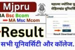 Mjpru Result 2025