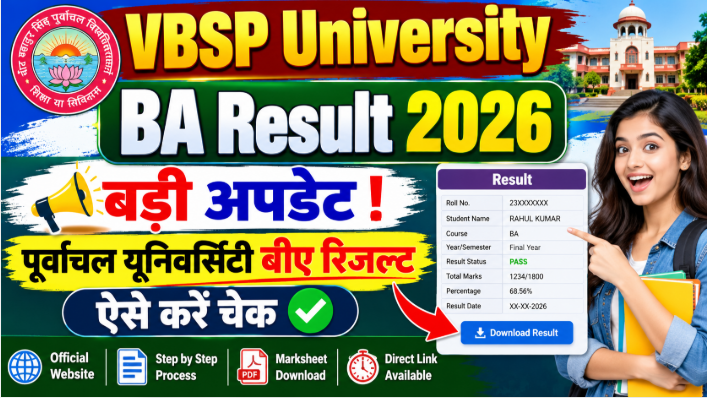 VBSP University BA Result 2026