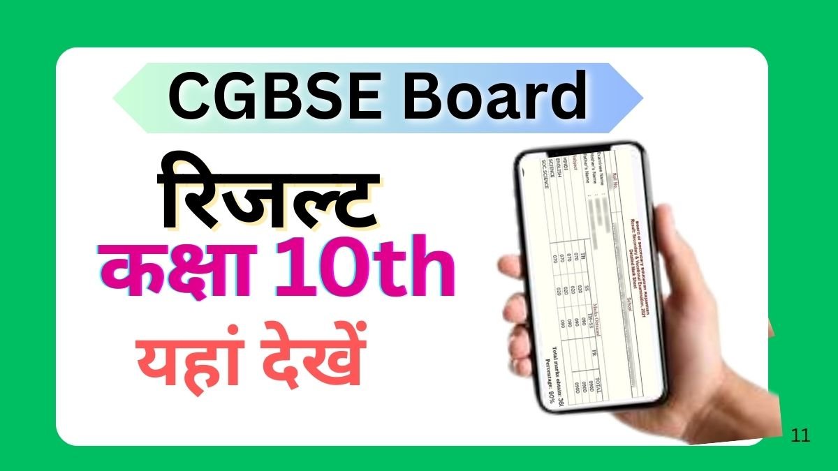 CG Board 10th Result 2025