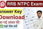 RRB NTPC Answer Key
