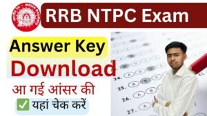 RRB NTPC Answer Key 2025