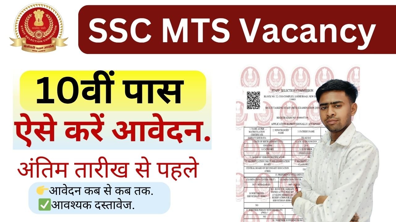 SSC MTS Vacancy 2025