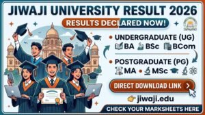 Jiwaji University Result 2026 
