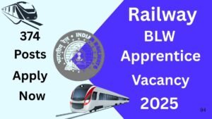 Railway BLW Apprentice Vacancy 2025