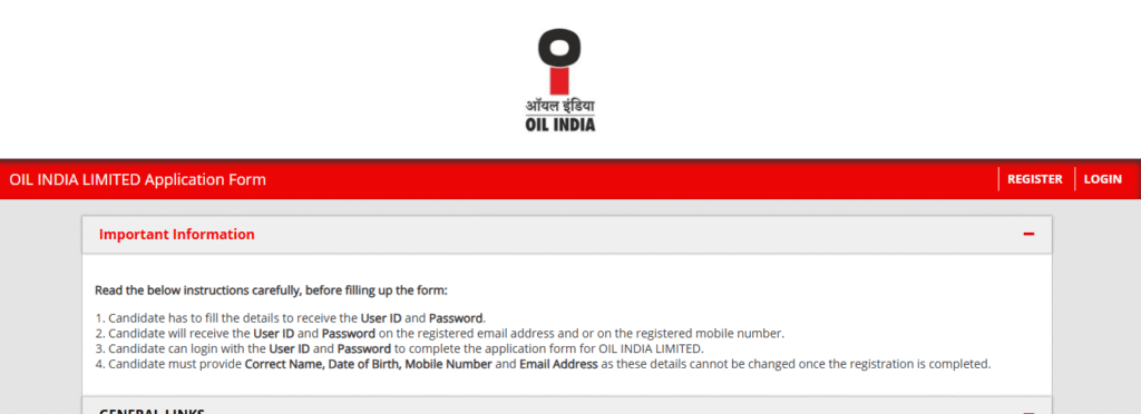 OIL India Junior Office Assistant Vacancy 2025OIL India Junior Office Assistant Vacancy 2025