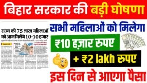 Bihar Mahila Rojgar Yojana 2025