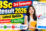 Bsc 3rd semester Result 2026