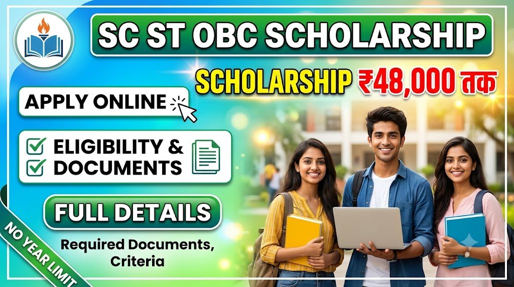 SC ST OBC Scholarship 2026