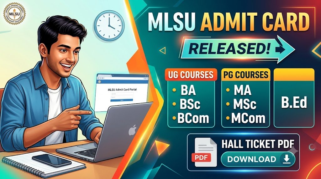 MLSU Admit Card 2026