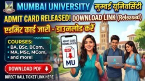 Mumbai University Admit Card 2026