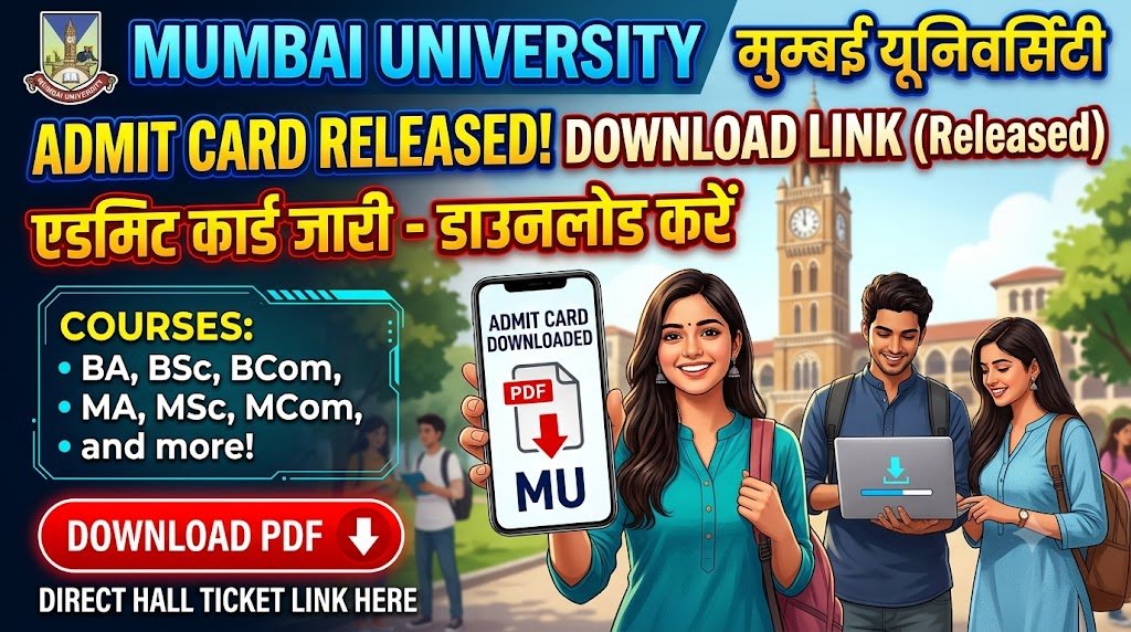 Mumbai University Admit Card 2026