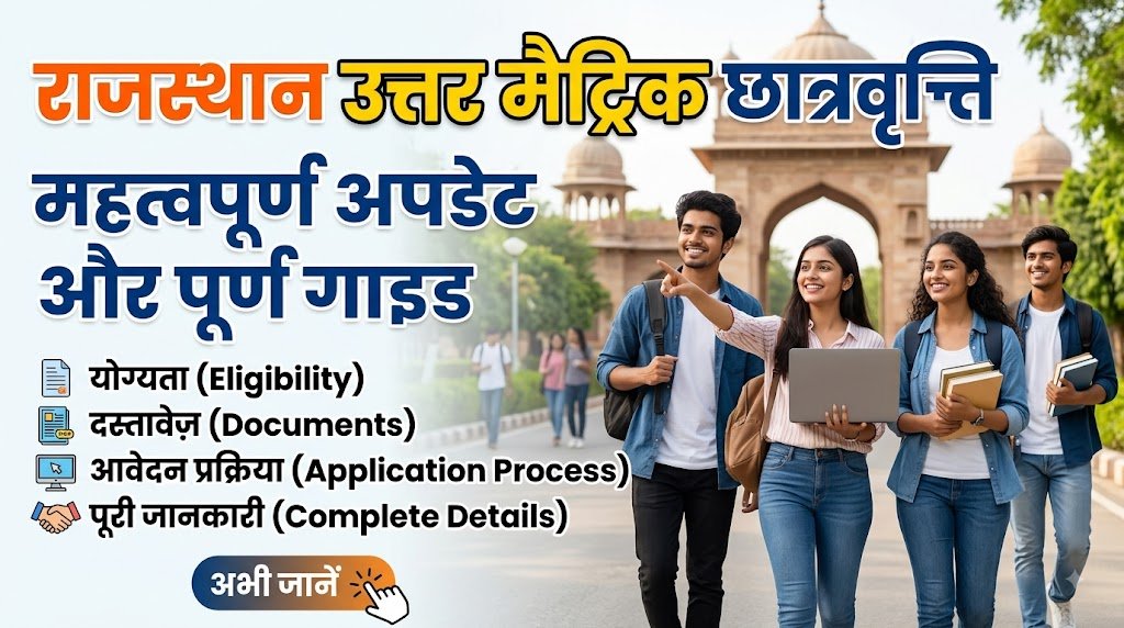 Rajasthan Post Matric Scholarship 2026-27