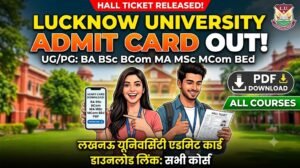 Lucknow University Admit Card 2026