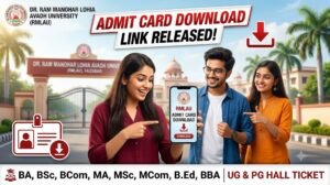 RMLAU University Admit Card 2026