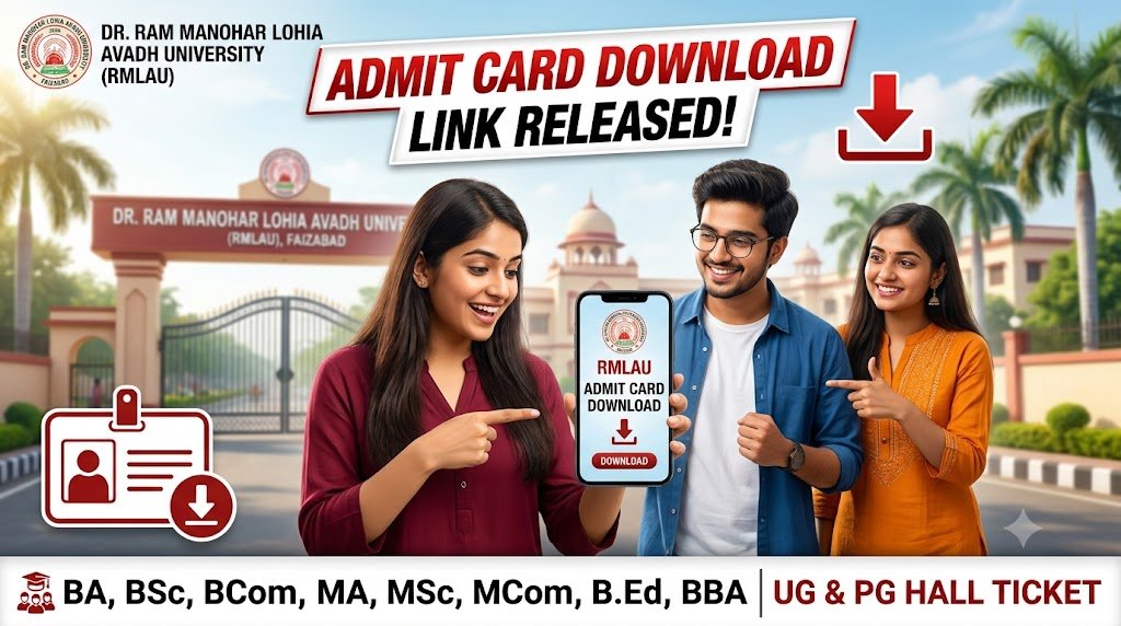 RMLAU University Admit Card 2026