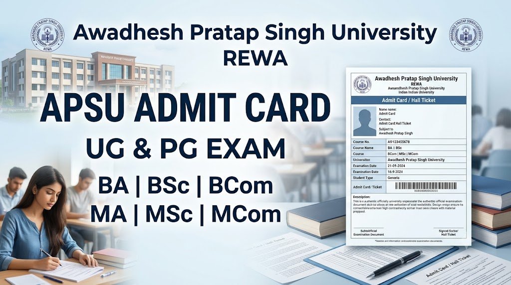 APSU Admit Card 2026
