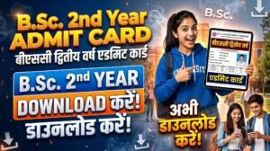 BSc 2nd Year Admit Card 2026