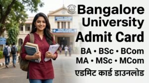 Bangalore University Admit Card 2026