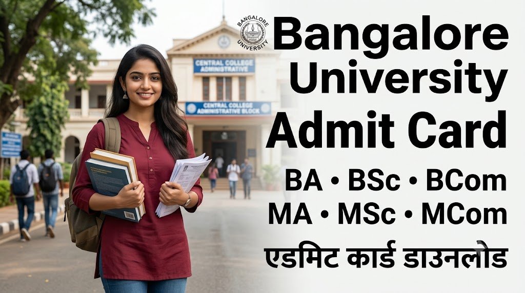 Bangalore University Admit Card 2026