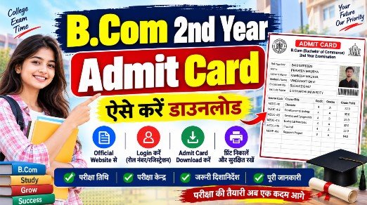 Bcom 2nd Year Admit Card 2026