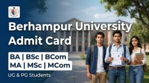 Berhampur University Admit Card 2026
