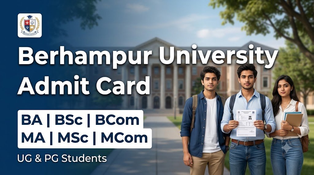 Berhampur University Admit Card 2026