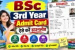 Bsc 3rd Year Admit Card 2026