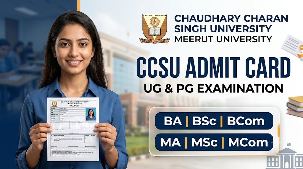 CCS University Admit Card 2026