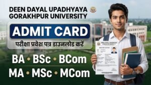 DDU Admit Card 2026