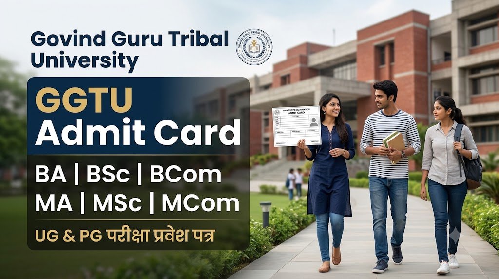 GGTU Admit Card 2026