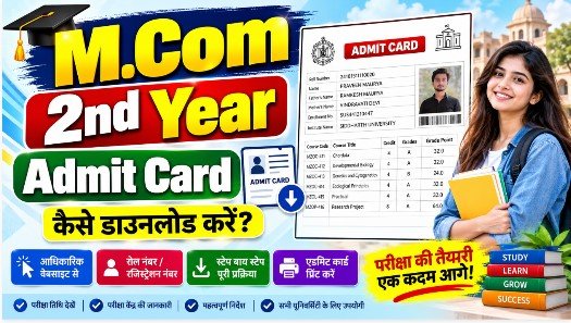 Mcom 2nd Year Admit Card 2026