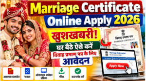 Marriage Certificate Online Apply 2026