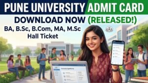 Pune University Admit Card 2026