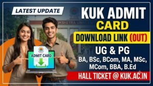 KUK Admit Card 2026