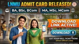 LNMU Admit Card 2026