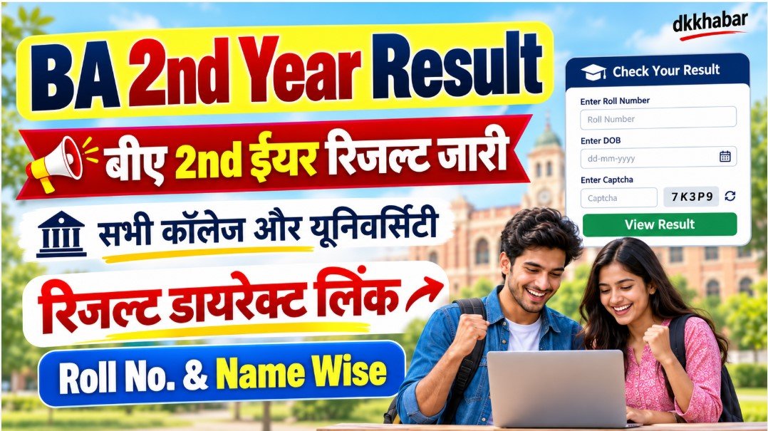 BA 2nd year Result 2026
