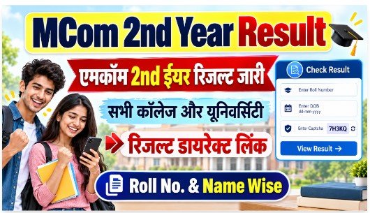 MCom 2nd Year Result 2026
